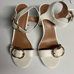 White Sandals